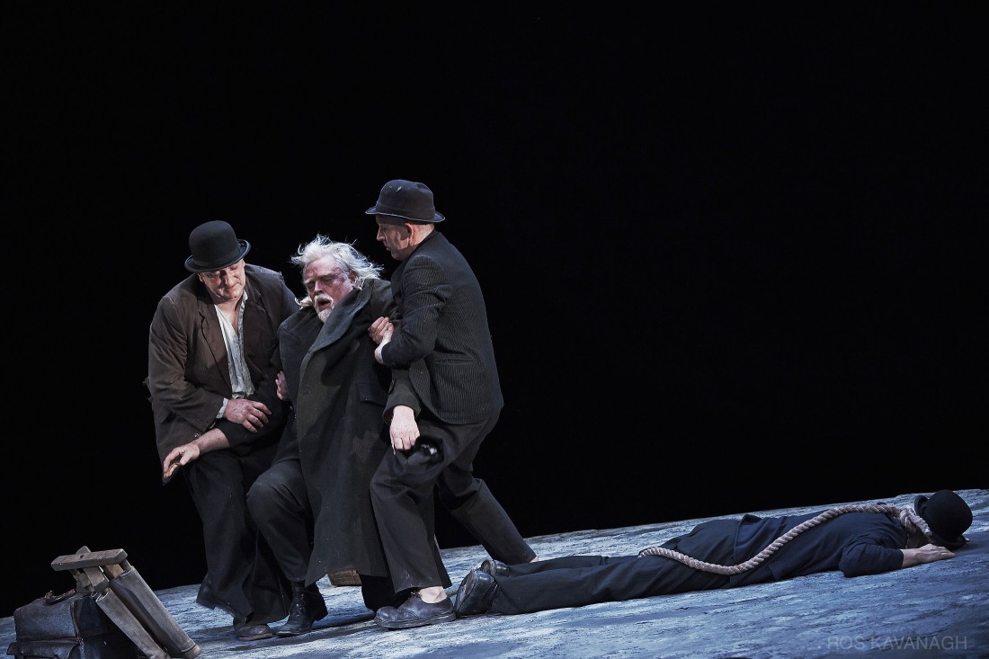 Perfomance image, Estragon, Pozzo, Vladimir and Lucky